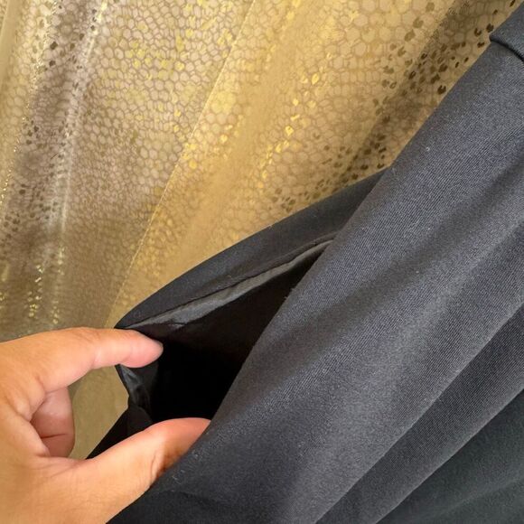 Cynthia Rowley Black Sleeveless V Neck Fit & Flare Casual Dress Size Small - Picture 6 of 8